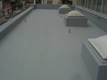 RC造 環境対応型アクリルゴム防水 改修工事
