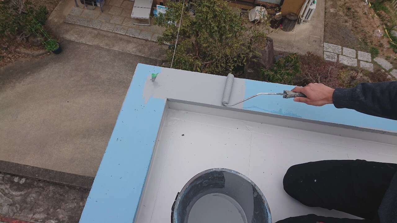 福島市　雨漏り　外壁塗装　修理　屋根